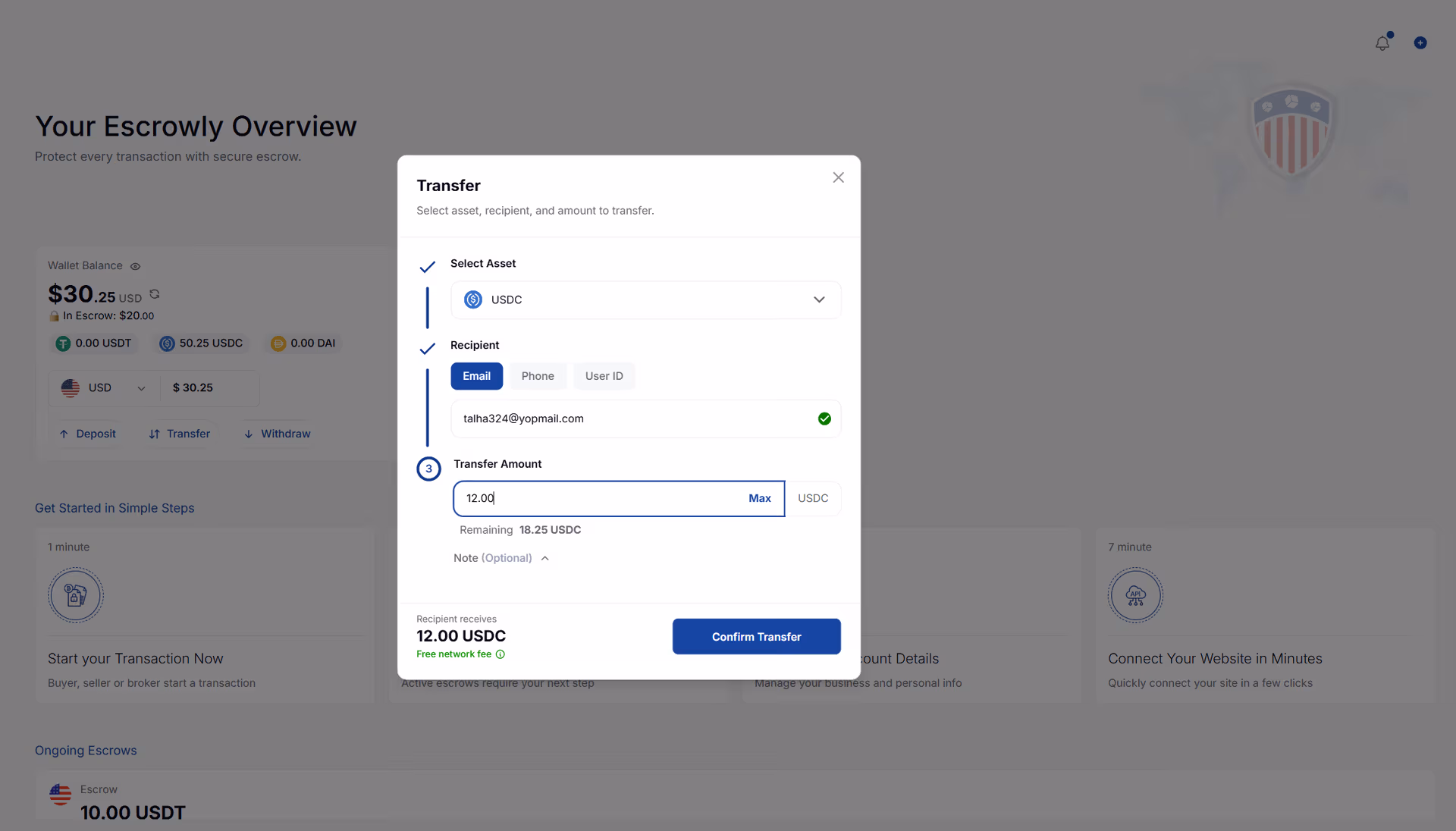 Escrowly screenshot 3