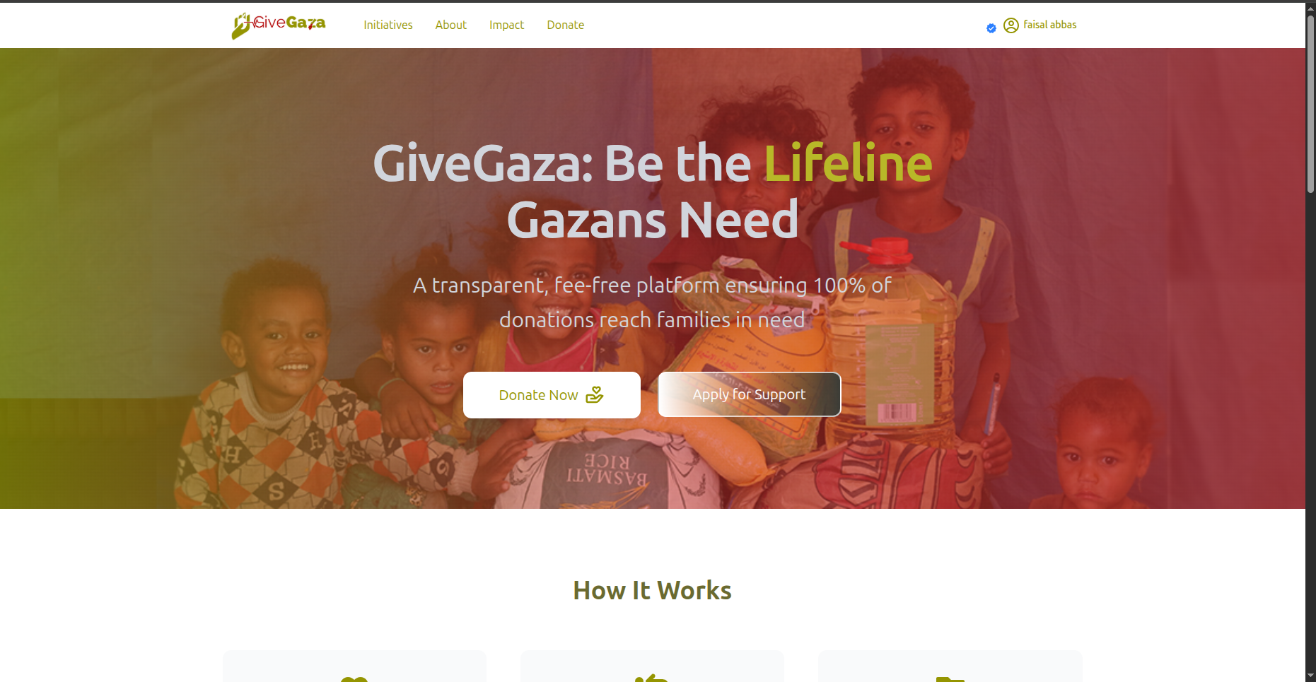Give Gaza